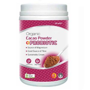 SUPERFOOD CACAO POWDERS with PROBIOTICS