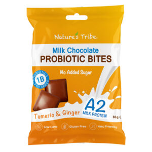 A2 Tumeric & Ginger Milk Chocolate Bites