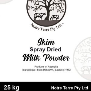 25kg Notre Terre A1 Skim Milk Powder